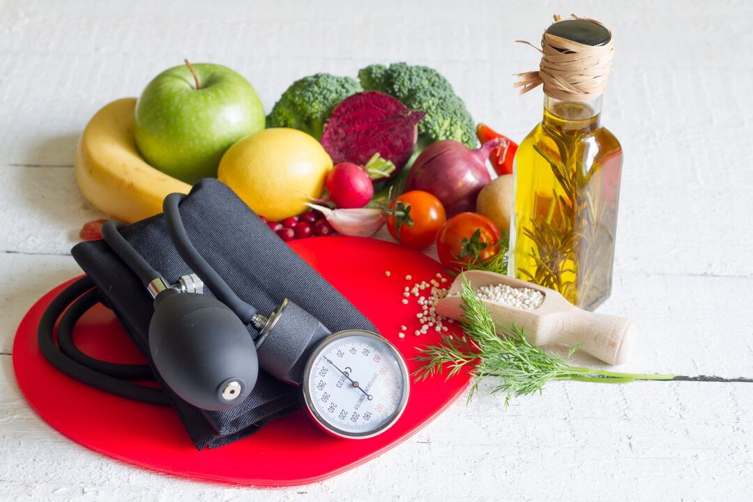 Diet for high blood pressure